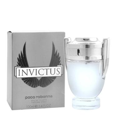 paco rabanne Invictus Eau De Toilette Spray 3.4 Ounce 3.4 Fl Oz (Pack of 1)