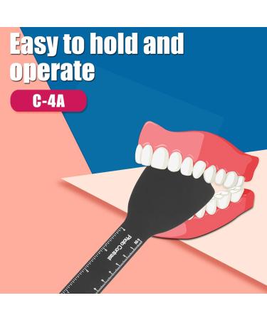 Dental Photography Backdrop Board - Portable PVC Black Background for Intraoral & Orthodontic Imaging | C-4A - Buy Online on GoSupps.com
