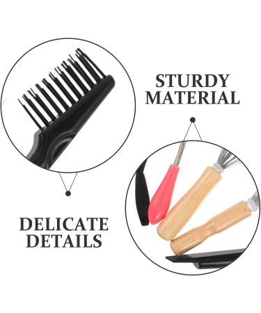 VALICLUD 5pi ces Nettoyeur de Brosse Cheveux Outil de Nettoyage pour Brosses Extensibles Peigne de Nettoyage pour Enlever Cheveux et Poussi re - Buy Online on GoSupps.com