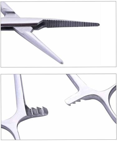 14cm Professional Straight Hemostat Hemostat Forceps Dog Grooming Scissors Piercing Forceps Tainless Steel Dog Ear Hair Puller Pet Dog Ear Hair Grooming Tweezers - Buy Online on GoSupps.com