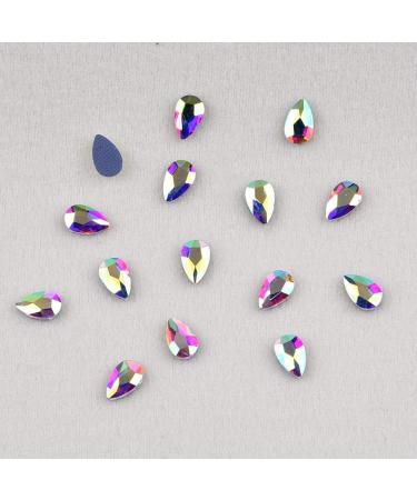180pcs Mixed Crystals Ab Nail Decoration Glass Rhinestones for Acrylic Nail Art Design - Buy Online on GoSupps.com