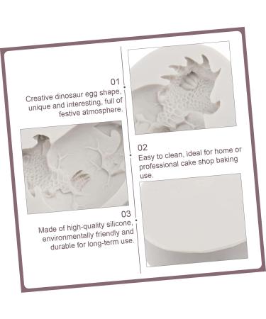 Tofficu 2pcs Silicone Soap Mold Easter Egg Mould Easter Soap Mold Easter Mousse Dragon Candy Mold Easter Fondant Dragon Egg Candy Clay Mold Silicone Molds Chocolate Mould White Cake Crayon - Buy Online on GoSupps.com