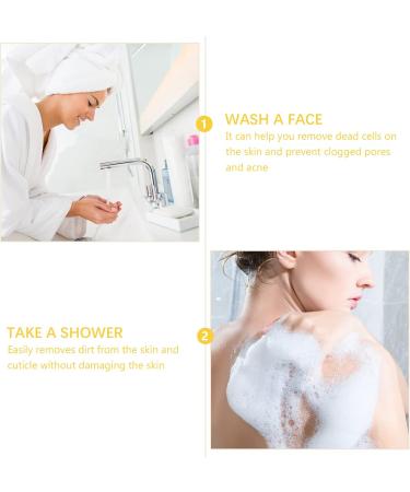 Beaupretty Body Scrub Shower Exfoliating Glove - Pineapple Shape Silicone Back Mitt for Ultimate Bathing Experience | Green Body Cleaning Brush - Buy Online on GoSupps.com