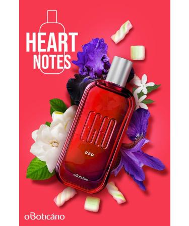 O BOTICARIO Egeo Red Eau de Toilette Womens Long Lasting Perfume | Spicy & Fruity 3 fl. oz. - Buy Online on GoSupps.com