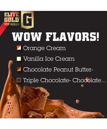 Buy Elite Gold VIP Series Annex Zero Whey Protein Powder - Chocolate & Peanut Butter 2lb Tub | High BCAAs & Amino Acids for Optimal Performance - International Shipping Available - Buy Online on GoSupps.com