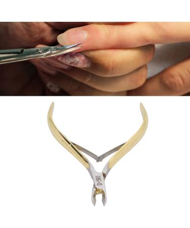 Cuticle Nippers Ergonomic Cuticle Nipper with Protective Cover for Manicure Enthusiasts Gold - Buy Online on GoSupps.com