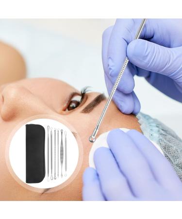 FOMIYES Pores Household Tools 1 Set of Tool Stainless Steel s Pimple Extractor Tool for Blemish Whitehead Popping Nose Face Tools Pimple Tools Pore Removal Extractor - Buy Online on GoSupps.com