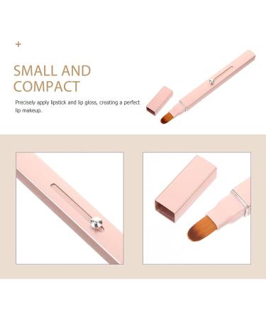 POPETPOP Lip Gloss Brush Lipstick Applicator Double-end Concealer Brush Makeup Brush Women Makeup Tool - Buy Online on GoSupps.com