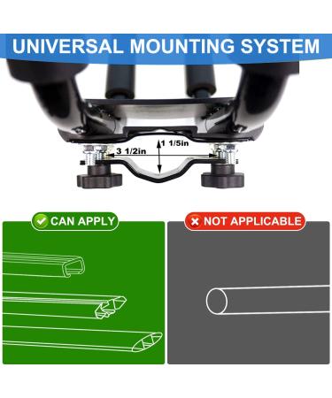 Foldable Kayak Roof Rack | Carrier for Car SUV Pickup Trucks | Fits Kayaks Canoes Paddle Boards - Buy Online on GoSupps.com