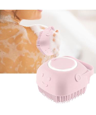 ZITIANY Silicone Bath Brush with Shampoo Dispenser - Soft Massage Shower Brush for Baby & Adults - Suitable for All Skin Types - 1PC - Buy Online on GoSupps.com