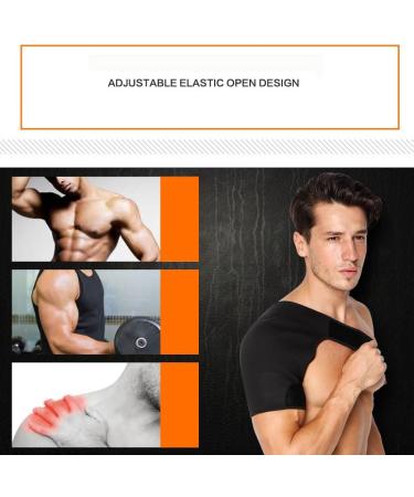 Shoulder Brace Adjustable Shoulder Support Brace Compression Bandage for Arthritis Sports Injuries Dislocated Joint Left+Right - Buy Online on GoSupps.com