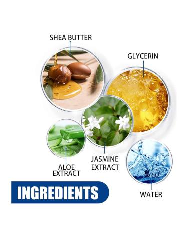 Jasmine Ointment Plus - Eye Cream with Collagen & Aloe Vera | 100ml | Dark Circle Removal | 12PC Eye Pads - Buy Online on GoSupps.com