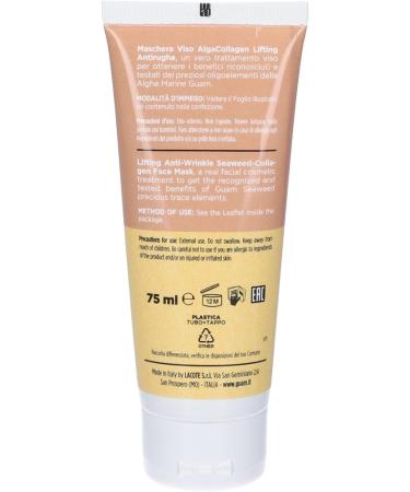 LACOTE SRL Guam Algacollagen Lifting antiwrinkle facial mask with pink clay and Guam algae antiaging effect Made in Italy 75 ml - Buy Online on GoSupps.com