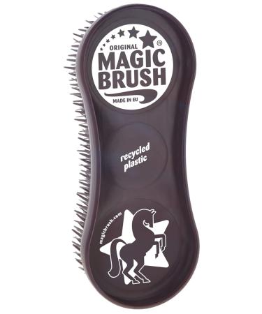 Kerbl Original Magic Brush Set - Recycled Horse Care Massage Brushes in Wildberry | Set of 3 for Optimal Grooming - Buy Online on GoSupps.com
