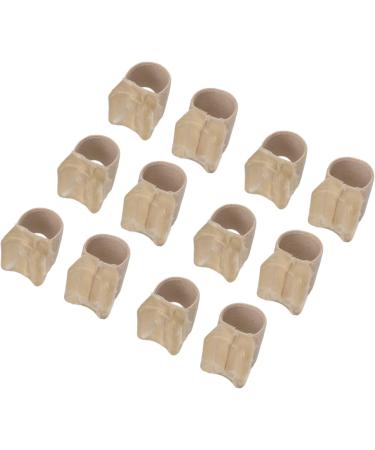 Elastic SEBS Soft Toe Corrector 6-Pair Set - Reduce Pressure, Prevent Friction, Toe Separator for Hammertoes, Bunions, Sports - Buy Online on GoSupps.com