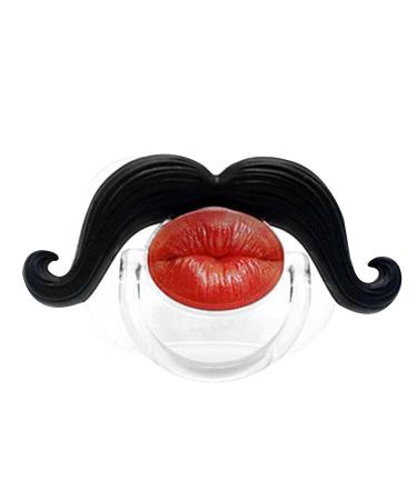 Vincente Silicone Pacifier for Toddlers - Orthodontic Mustache Design | Soft & Safe Silicone for Babies | Unisex - Buy Online on GoSupps.com