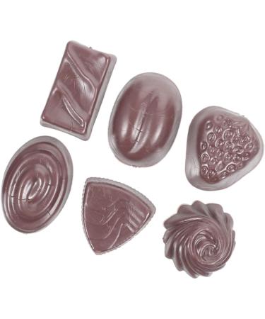 Artibetter 24 pcs Simulation Chocolate Cake Toy Simulated Chocolate Model Children Supply Desktop 3D Sample Blackx4pcs 3.9X2.8X1.8CMx4pcs - Buy Online on GoSupps.com