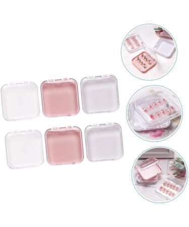 Abaodam 12 Pcs Armor storage box nail storage press on nail packaging nail holder press on nail container decked accessories convenient nail organizer three-dimensional abs decorate - Buy Online on GoSupps.com
