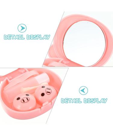 Exceart 4-Piece Travel Set - Contact Lens Storage Containers & Eye Case - Caricature Plastic Lens Boxes - Buy Online on GoSupps.com