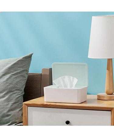 Jiuzcare Wet Wipes Dispenser Box - Reusable Baby Wipe Holder for Home, Office, Car - Green - Buy Online on GoSupps.com