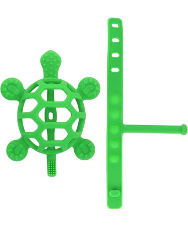 CHICIRIS Baby Teether - Adjustable Food Grade Silicone Toothbrush Cute Design for Sleep (Light Green) | Safe International Shipping - Buy Online on GoSupps.com