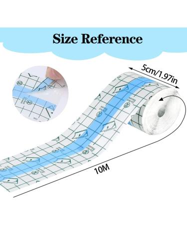 Waterproof Transparent Bandage 5cm x 10m - Anti-Allergic Shower Plaster Roll for International Shipping - Buy Online on GoSupps.com