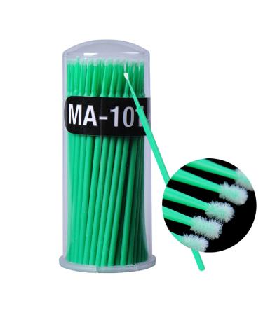 100 Pcs Microbrush Microburst Cleaning Sticks for Eyelash Extensions - Purple White Blue Green | International Shipping Available - Buy Online on GoSupps.com
