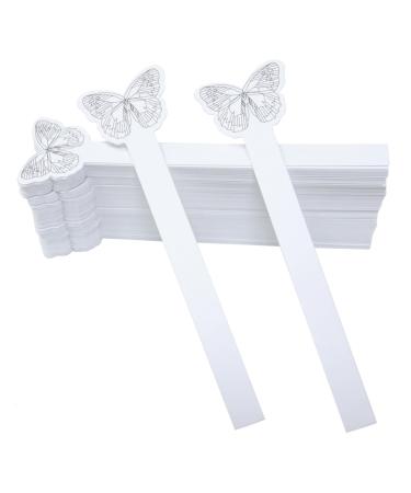 Honbay 100PCS Disposable Perfume Test Strips Butterfly Pattern Essential Oils Paper Test Strips Smelling Testing Paper for Aromatherapy Fragrances Scents
