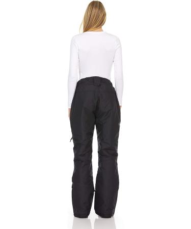 Arctic Quest Women's Insulated Ski & Snow Pants - Small, Padded Black | Waterproof & Warm - Buy Online on GoSupps.com
