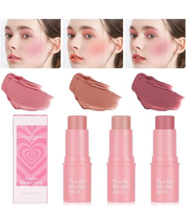 LOPHE Professional Makeup Blush Creamy The NoRules Stick light and airy with moisturizing hyaluronic acid for lips and cheeks 01+02+03 B01+02+03 - Buy Online on GoSupps.com