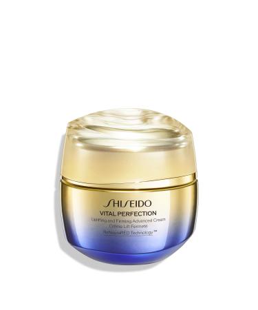 Shiseido Vital Perfection Uplifting and Firming Cream - Anti-Aging Moisturizer for Normal to Dry Skin - Visibly Lifts & Firms 50mL (New Advanced)