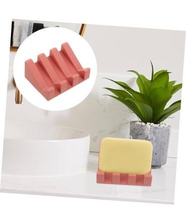 Amosfun Diatomite Soap Dishes 1pc Soap Holder Soap Dishes Absorb Water Soap Pad Bathroom Soap Holder - Buy Online on GoSupps.com