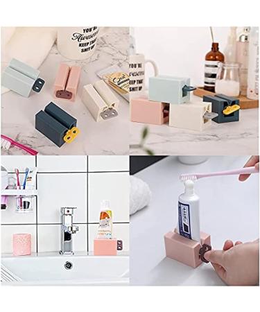 Three Piece Toothpaste extruder Toothpaste Roller extruder Bathroom extruder Toothpaste Dispenser Cosmetics Cream Toothpaste Lotion - Buy Online on GoSupps.com