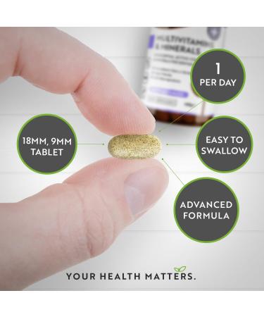 365 Vegan Multivitamin Tablets - 1 Year Supply for Men and Women | Nutravita UK - Buy Online on GoSupps.com