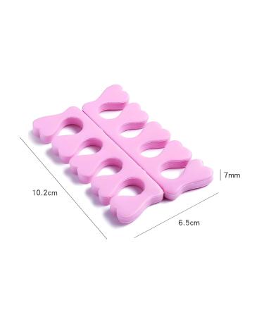 12-Piece Toe Separators for Women | Yoga Toes & Nail Art Supplies | Perfect Pedicure Tools & Spa Party Essentials - Buy Online on GoSupps.com