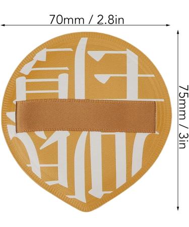 Powder Puff Ultra Soft Wet Dry Thickening Powder Pads for Cosmetics (Yellow) - Buy Online on GoSupps.com