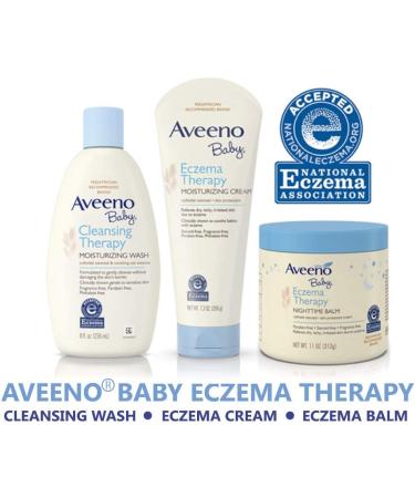 Aveeno Baby Eczema Therapy Bath Treatment - 5 ct. | Soothes Dry, Itchy Skin with Natural Oatmeal - Buy Online on GoSupps.com