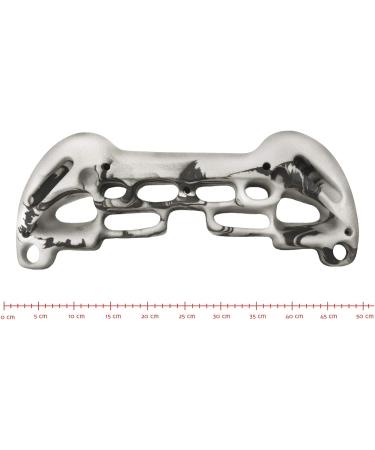 ALPIDEX Training Board Fingerboard - 48x32.5 cm Hangboard | White-Mottled - Ideal for Strength Training & Climbing - Buy Online on GoSupps.com