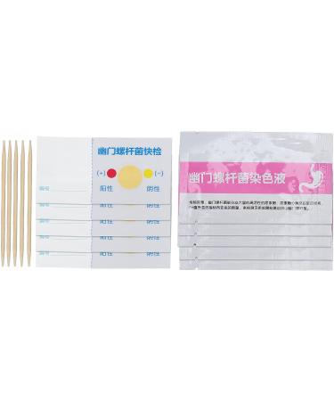 Helicobacter Pylori Antigen Test 10pcs H Pylori Test Paper Set Professional Home Helicobacter Pylori Test for Home Use Care - Buy Online on GoSupps.com
