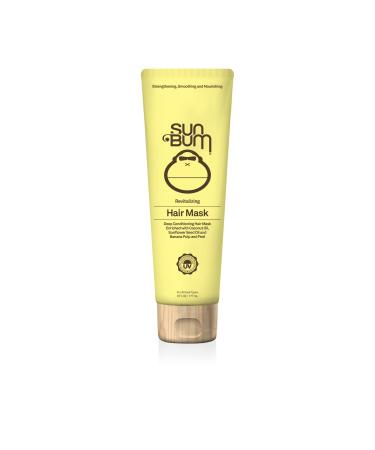 Sun Bum Revitalizing Deep Conditioning Hair Mask | Vegan and Cruelty Free Moisturizing and Restoring Hair Treatment for Damaged Hair | 6 oz Tube - Buy Online on GoSupps.com