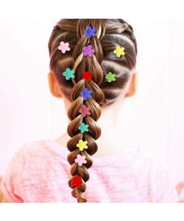 Fengek 160 Pcs Mini Hair Clips Set for Girls and Women - Butterfly and Petal Clips Hair Accessories in Assorted Colors - Buy Online on GoSupps.com