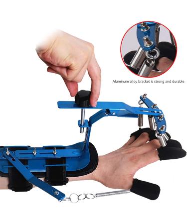 ZZBB Finger Rehabilitation Brace Adjustable Finger Rehabilitation Orthotics Wrist Exerciser Hand Wrist Orthosis Separate Finger Flex Spasm Extension Board Splint - Buy Online on GoSupps.com