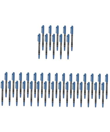 Beavorty 40 Pcs Eyebrow Marker Pen Marker Pens Beauty Marker Pen Grease Pen Portable Plastic