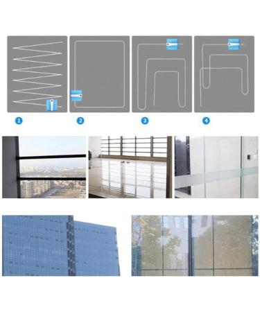 Glass Wiper -Double-Sided Window Cleaner Glass Wiper Magnetic Cleaning Tools Useful Surface Cleaning Brush White dinosaur Doodle4 - Buy Online on GoSupps.com