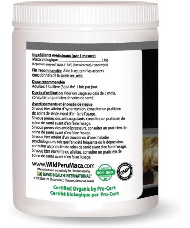 InkaMaca Organic Black Maca Powder for Men - 100% Pure Peruvian Black Maca Root Supplement to Support Male Energy - Easy to Mix with Coffee or Water No Additives Fillers Preservatives Non-GMO (124g) - Buy Online on GoSupps.com