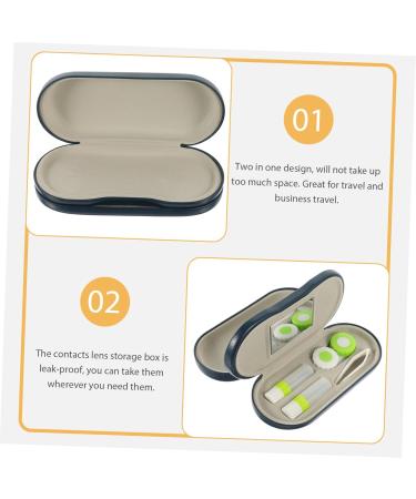 Solustre Double-Layer Glasses Case - Premium Eyewear Protection | International Shipping Available - Buy Online on GoSupps.com