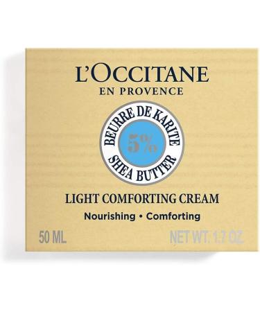L'OCCITANE Shea Light Comforting Face Cream 50ml | Hydrating Facial Moisturizer - Buy Online on GoSupps.com