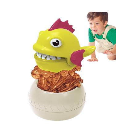 Generic fingers-bite game toy game biting fingers-marine animal teeth bite toys-dentist game classic bite-hand finger toy dentist fun family celebration tricky yellow