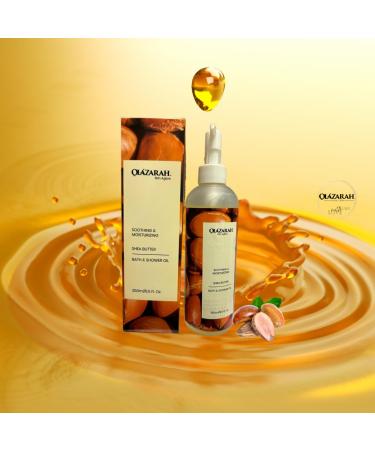 Skin Aglow Nourishing Shea Butter Bath Oil Wash - Soothe Moisturize & Rejuvenate Radiant Skin | 8 Fl. oz - International Shipping Available - Buy Online on GoSupps.com