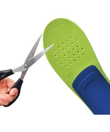 Trim-to-Fit Orthotic Shoe Insoles | Shock Absorption & Comfort for Men & Women | Best Arch Support Inserts - Buy Online on GoSupps.com